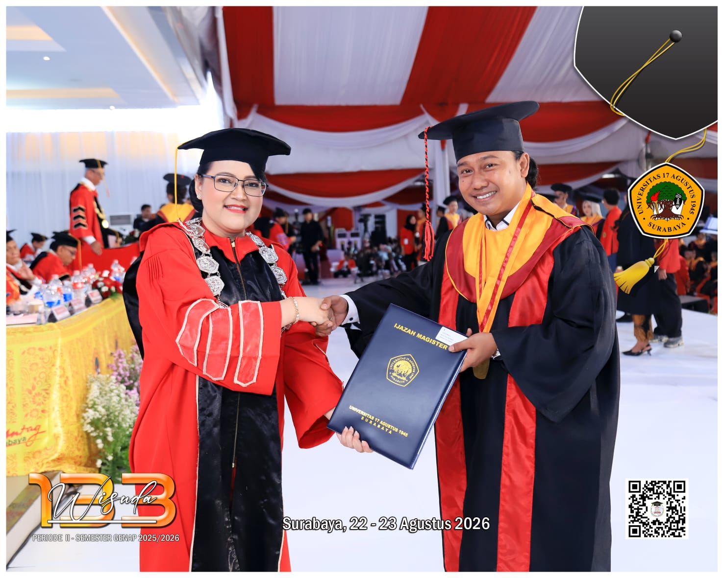 Sukses Raih Gelar Magister Hukum, Rizchi Hari Setiawan Tuai Apresiasi Media Group Globalindo